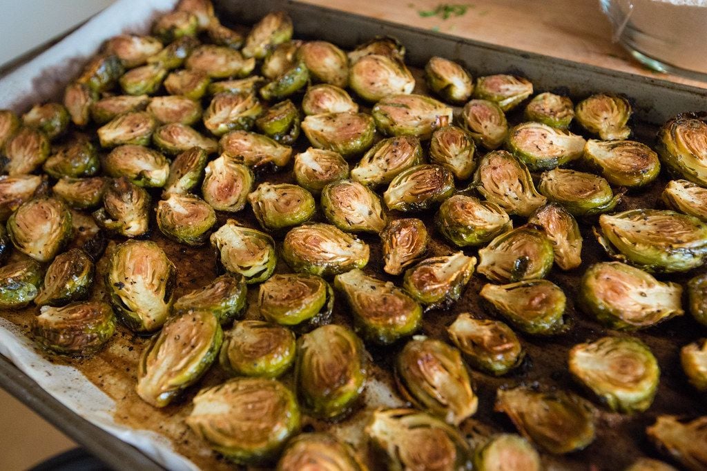 Quick and Tasty Chicken with Brussels Sprouts Dinner Recipe