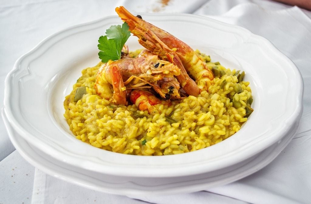 Elevate your Risotto Game with Seafood and Saffron