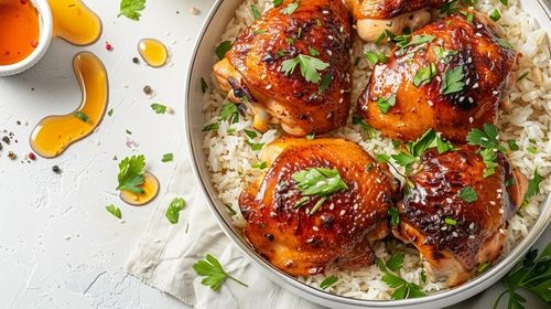 Savory Garlic Honey Chicken Recipe